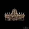 Люстра Хрустальная BOHEMIA IVELЕ CRYSTAL 1413/20/400 G M721 Золото, Металл, Стекло / Богемия Ивеле Кристалл
