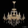 Люстра Бронзовые BOHEMIA IVELE CRYSTAL 70123/12/320 B GW U2 Золото Белёное, Латунь / Богемия Ивеле Кристалл