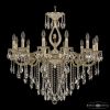 Люстра Бронзовые BOHEMIA IVELE CRYSTAL 72401/12/300 B GW FL3M Золото Белёное, Латунь / Богемия Ивеле Кристалл