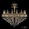 Люстра Бронзовые BOHEMIA IVELE CRYSTAL 75102/16/300 B GB Золото Черненое, Латунь / Богемия Ивеле Кристалл