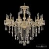 Люстра Бронзовая BOHEMIA IVELЕ CRYSTAL 75102/12/250 B GW Золото Белёное, Латунь / Богемия Ивеле Кристалл