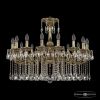 Люстра Бронзовая BOHEMIA IVELЕ CRYSTAL 75101/16/300 A GB Золото Черненое, Латунь / Богемия Ивеле Кристалл