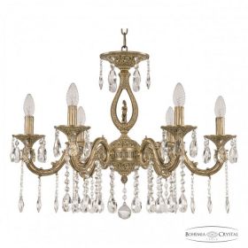 Люстра Бронзовая BOHEMIA IVELЕ CRYSTAL 71401/6/210 A FP FH1S Патина, Латунь / Богемия Ивеле Кристалл