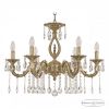 Люстра Бронзовая BOHEMIA IVELЕ CRYSTAL 71401/6/210 A FP FH1S Патина, Латунь / Богемия Ивеле Кристалл