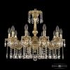Люстра Бронзовая BOHEMIA IVELЕ CRYSTAL 75101/10/210 A G Золото, Латунь / Богемия Ивеле Кристалл