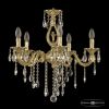 Люстра Бронзовая BOHEMIA IVELЕ CRYSTAL 71401/5/175 B G FA10S Золото, Латунь / Богемия Ивеле Кристалл