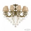 Люстра Бронзовая BOHEMIA IVELЕ CRYSTAL 71209/10/250 B GB ST4 Золото Черненое, Латунь / Богемия Ивеле Кристалл