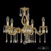 Люстра Бронзовая BOHEMIA IVELЕ CRYSTAL 71401/5/175 A G FA10S Золото, Латунь / Богемия Ивеле Кристалл