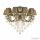 Люстра Бронзовая BOHEMIA IVELЕ CRYSTAL 71209/10/250 B GB SQ5 Золото Черненое, Латунь / Богемия Ивеле Кристалл