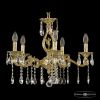 Люстра Бронзовая BOHEMIA IVELЕ CRYSTAL 72402/5/175 A G FA5S Золото, Латунь / Богемия Ивеле Кристалл
