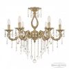 Люстра Бронзовая BOHEMIA IVELЕ CRYSTAL 71301/6/210 B FP Патина, Латунь / Богемия Ивеле Кристалл