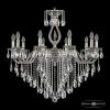 Люстра Бронзовая BOHEMIA IVELЕ CRYSTAL 72401/10/300 B NB FH1M Никель Черненый, Латунь / Богемия Ивеле Кристалл