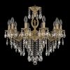 Люстра Бронзовая BOHEMIA IVELЕ CRYSTAL 72401/10/210 B FP FA10S Патина, Латунь / Богемия Ивеле Кристалл