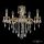Люстра Бронзовая BOHEMIA IVELЕ CRYSTAL 71202/5/175 B G Золото, Латунь / Богемия Ивеле Кристалл