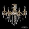 Люстра Бронзовая BOHEMIA IVELЕ CRYSTAL 71202/5/175 B G Золото, Латунь / Богемия Ивеле Кристалл