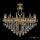Люстра Бронзовая BOHEMIA IVELЕ CRYSTAL 72302/16/360 B G Золото, Латунь / Богемия Ивеле Кристалл
