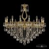 Люстра Бронзовая BOHEMIA IVELЕ CRYSTAL 72302/16/360 B G Золото, Латунь / Богемия Ивеле Кристалл