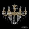 Люстра Бронзовая BOHEMIA IVELЕ CRYSTAL 71201/6/210 B FP Патина, Латунь / Богемия Ивеле Кристалл