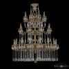 Люстра Бронзовая BOHEMIA IVELE CRYSTAL 72402/16+8+8/360/3D А FP FA2B Патина, Латунь / Богемия Ивеле Кристалл