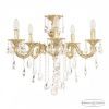 Люстра Бронзовая BOHEMIA IVELE CRYSTAL 71201/5/175 В G Золото, Латунь / Богемия Ивеле Кристалл