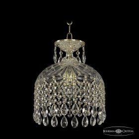 Люстра Хрустальная BOHEMIA IVELE CRYSTAL 16781/22/1 GW Золото Белёное, Металл/Стекло / Богемия Ивеле Кристалл