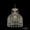 Люстра Хрустальная BOHEMIA IVELE CRYSTAL 16781/22/1 GW Золото Белёное, Металл/Стекло / Богемия Ивеле Кристалл