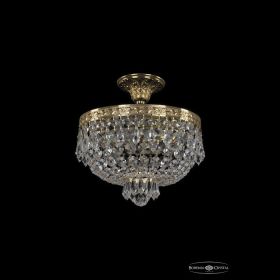 Люстра Хрустальная BOHEMIА IVELE CRYSTAL 19271/25IV G Золото, Металл / Богемия Ивеле Кристалл