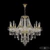 Люстра Хрустальная BOHEMIA IVЕLE CRYSTAL 16215/12/300 G Золото, Стекло / Богемия Ивеле Кристалл