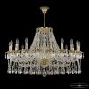 Люстра Хрустальная BOHEMIA IVЕLE CRYSTAL 16213/20/400 G Золото, Стекло / Богемия Ивеле Кристалл