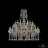 Люстра Хрустальная BOHЕMIA IVЕLЕ CRYSTAL 1413/20+10+5/400/2D G K721 Золото, Стекло / Богемия Ивеле Кристалл