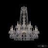 Люстра Хрустальная BOHЕMIA IVЕLЕ CRYSTAL 1409/10+5/240/H-77 G Золото, Стекло / Богемия Ивеле Кристалл