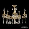 Люстра Бронзовая BOHЕMIA IVЕLЕ CRYSTAL 72102/5/175 A G Золото, Латунь / Богемия Ивеле Кристалл