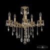 Люстра Бронзовая BOHЕMIA IVЕLЕ CRYSTAL 72102/5/175 B G Золото, Латунь / Богемия Ивеле Кристалл