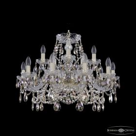 Люстра Хрустальная BOHЕMIA IVЕLЕ CRYSTAL 19011/55IV G Золото, Стекло / Богемия Ивеле Кристалл