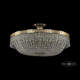 Люстра Хрустальная BOHЕMIA IVЕLЕ CRYSTAL 19011/55IV G Золото, Металл / Богемия Ивеле Кристалл