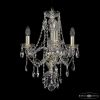 Люстра Хрустальная BOHЕMIA IVЕLЕ CRYSTAL 1415/3/141 G Золото, Стекло / Богемия Ивеле Кристалл