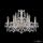 Люстра Хрустальная BOHЕMIA IVЕLЕ CRYSTAL 1402/6+3/195 G Золото, Стекло / Богемия Ивеле Кристалл