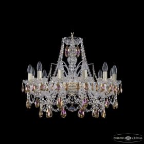 Люстра Хрустальная BOHЕMIA IVЕLЕ CRYSTAL 1411/12/240 G K777 Золото, Стекло / Богемия Ивеле Кристалл