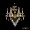 Люстра Бронзовая BOHЕMIA IVЕLЕ CRYSTAL 75102/6/125 B G Золото, Латунь / Богемия Ивеле Кристалл