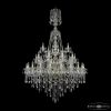 Люстра Хрустальная BOHЕMIA IVЕLЕ CRYSTAL 1415/20+10+5/400/XL-180/3D G Золото, Стекло / Богемия Ивеле Кристалл
