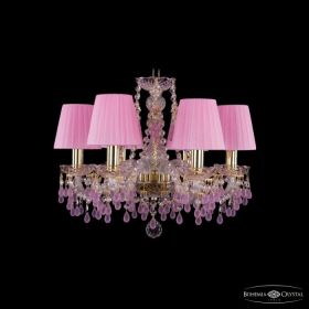 Люстра Хрустальная BOHЕMIA IVЕLЕ CRYSTAL 1410/6/160 G V7010 SH1 Золото, Стекло / Богемия Ивеле Кристалл