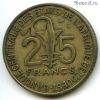 Западная Африка 25 франков 1979