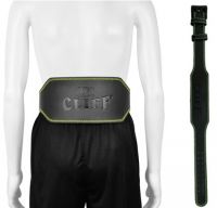 Пояс Т/А Cliff натуральная кожа, CS-00006, 6 дюйма(15см.), чёрный, 2XL