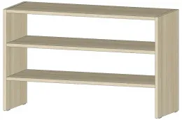 Секция для обуви (ш800*г290*в500мм) Шимо светлый