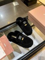 Мюли MIU MIU с мехом Premium
