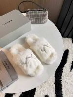 Мюли BALENCIAGA с мехом Premium