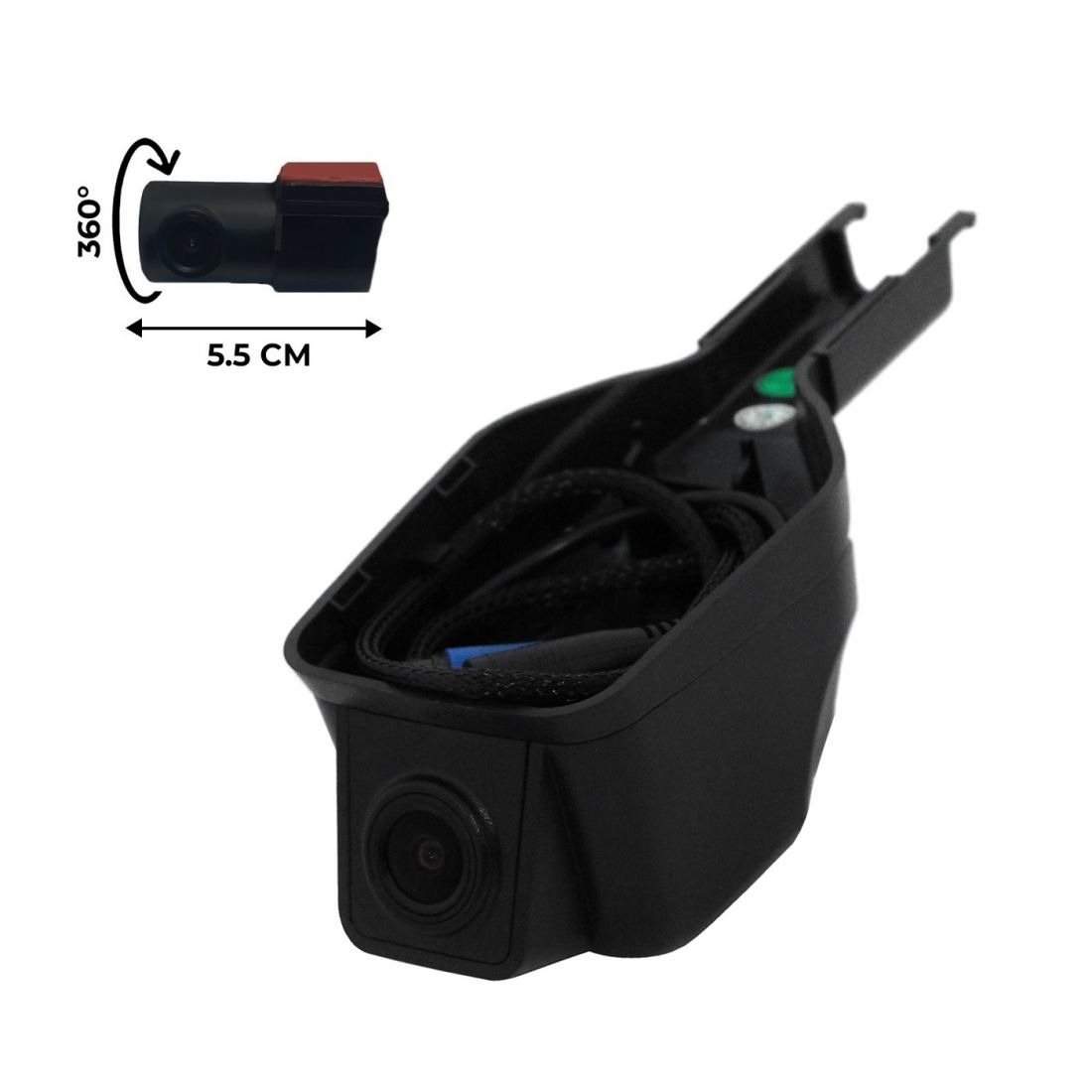 RedPower DVR-CT3-G DUAL штатный видеорегистратор для Chery, Exeed, Omoda, Kaiyi с датчиком света (короб слева от зеркала)