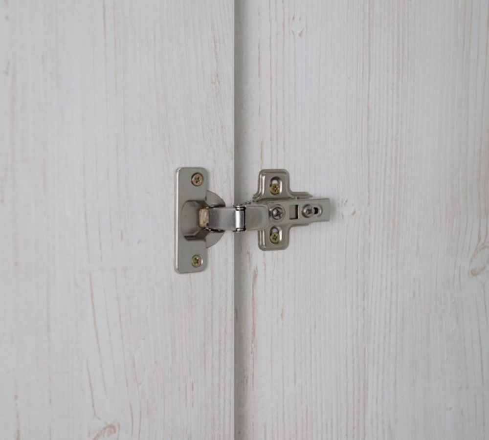 Ольга 3 шкаф 2-х ств.(Милк, Сатин)