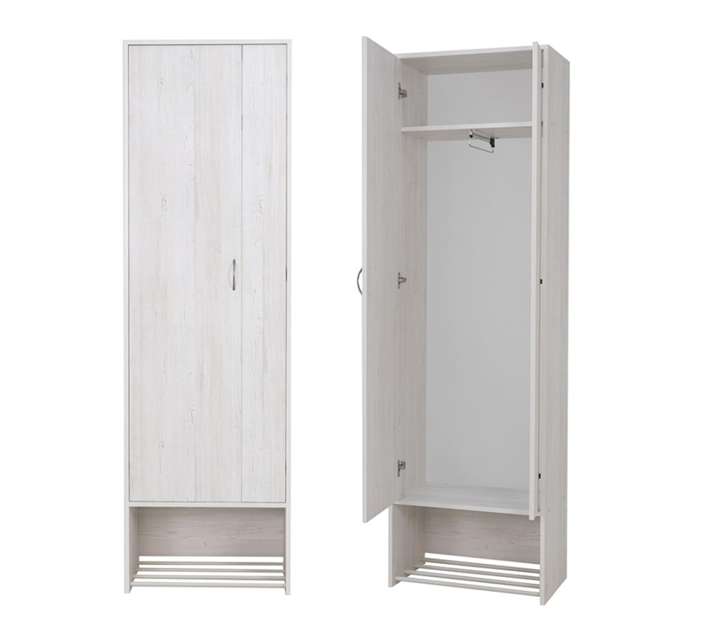 Ольга 3 шкаф 2-х ств.(Милк, Сатин)