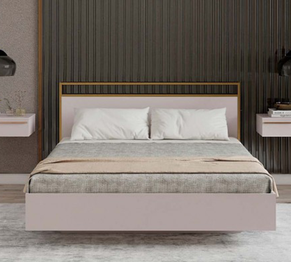 Николь-7.16 кровать 1600 орт. с ПМ ПВК